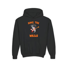 Load image into Gallery viewer, Save the Wails - Youth Heavy Blend Hooded Sweatshirt