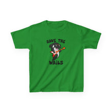 Load image into Gallery viewer, Save the Wails - Kids Heavy Cotton Tee