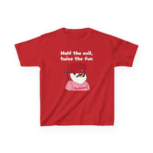 Load image into Gallery viewer, Half the Evil - Pudgy Penguins - Kids Heavy Cotton Tee
