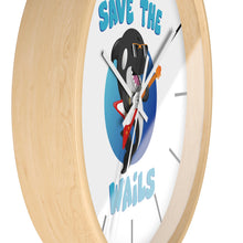 Load image into Gallery viewer, Save the Wails - Wall clock