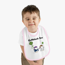 Load image into Gallery viewer, Cellblock Sea - Lil Pudgys - Baby Jersey Bib