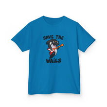 Load image into Gallery viewer, Save the Wails - Kids Heavy Cotton Tee