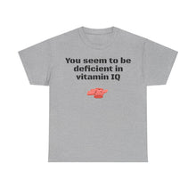 Load image into Gallery viewer, Vitamin IQ - Unisex Heavy Cotton Tee