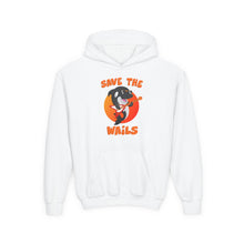 Load image into Gallery viewer, Save the Wails - Youth Heavy Blend Hooded Sweatshirt