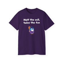 Load image into Gallery viewer, Half the Evil - Lil Pudgys - Unisex Ultra Cotton Tee