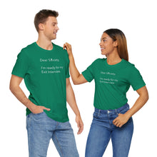 Load image into Gallery viewer, Dear Society - Unisex Jersey Short Sleeve Tee