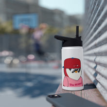 Load image into Gallery viewer, Half the Evil - Pudgy Penguins - Stainless Steel Water Bottle