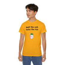 Load image into Gallery viewer, Half the Evil - Lil Pudgys - Unisex Ultra Cotton Tee