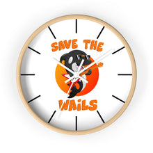 Load image into Gallery viewer, Save the Wails - Wall clock