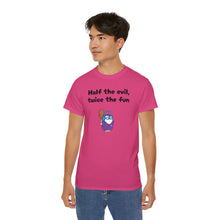 Load image into Gallery viewer, Half the Evil - Lil Pudgys - Unisex Ultra Cotton Tee
