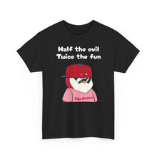 Load image into Gallery viewer, Half the Evil - Pudgy Penguins - Unisex Heavy Cotton Tee