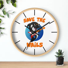 Load image into Gallery viewer, Save the Wails - Wall clock