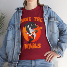 Load image into Gallery viewer, Save the Wails - Unisex Heavy Cotton Tee