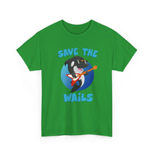 Load image into Gallery viewer, Save the Wails - Unisex Heavy Cotton Tee