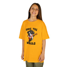 Load image into Gallery viewer, Save the Wails - Kids Heavy Cotton Tee