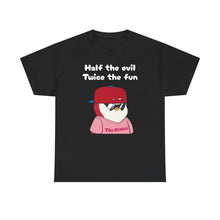 Load image into Gallery viewer, Half the Evil - Pudgy Penguins - Unisex Heavy Cotton Tee