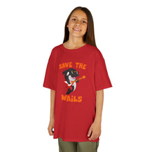 Load image into Gallery viewer, Save the Wails - Kids Heavy Cotton Tee