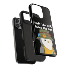 Load image into Gallery viewer, Half the Evil - Pudgy Penguins - Tough Phone Cases