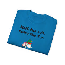 Load image into Gallery viewer, Half the Evil - Lil Pudgys - Unisex Ultra Cotton Tee