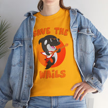 Load image into Gallery viewer, Save the Wails - Unisex Heavy Cotton Tee