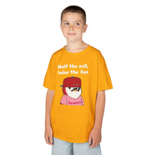 Load image into Gallery viewer, Half the Evil - Pudgy Penguins - Kids Heavy Cotton Tee