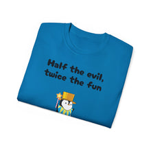 Load image into Gallery viewer, Half the Evil - Lil Pudgys - Unisex Ultra Cotton Tee