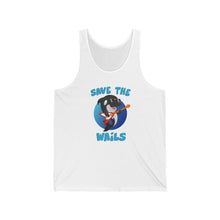 Load image into Gallery viewer, Save the Wails - Unisex Jersey Tank