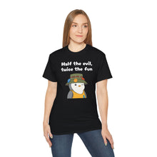 Load image into Gallery viewer, Half the Evil - Pudgy Penguins - Unisex Ultra Cotton Tee