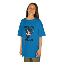 Load image into Gallery viewer, Save the Wails - Kids Heavy Cotton Tee