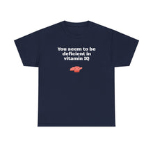 Load image into Gallery viewer, Vitamin IQ - Unisex Heavy Cotton Tee

