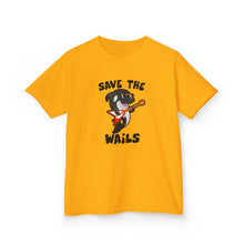 Load image into Gallery viewer, Save the Wails - Kids Heavy Cotton Tee
