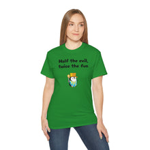 Load image into Gallery viewer, Half the Evil - Lil Pudgys - Unisex Ultra Cotton Tee
