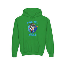 Load image into Gallery viewer, Save the Wails - Youth Heavy Blend Hooded Sweatshirt
