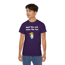 Load image into Gallery viewer, Half the Evil - Lil Pudgys - Unisex Ultra Cotton Tee
