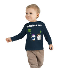 Load image into Gallery viewer, Cellblock Sea - Lil Pudgys - Toddler Long Sleeve Tee
