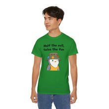 Load image into Gallery viewer, Half the Evil - Pudgy Penguins - Unisex Ultra Cotton Tee
