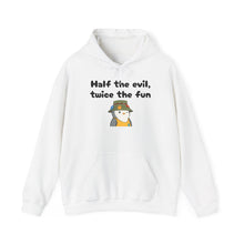Load image into Gallery viewer, Half the Evil - Pudgy Penguins - Unisex Hooded Sweatshirt
