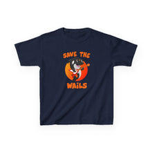 Load image into Gallery viewer, Save the Wails - Kids Heavy Cotton Tee
