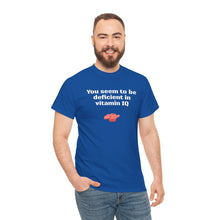 Load image into Gallery viewer, Vitamin IQ - Unisex Heavy Cotton Tee
