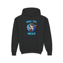 Load image into Gallery viewer, Save the Wails - Youth Heavy Blend Hooded Sweatshirt
