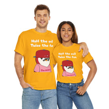 Load image into Gallery viewer, Half the Evil - Pudgy Penguins - Unisex Heavy Cotton Tee
