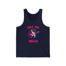 Load image into Gallery viewer, Save the Wails - Unisex Jersey Tank
