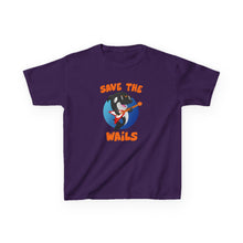 Load image into Gallery viewer, Save the Wails - Kids Heavy Cotton Tee

