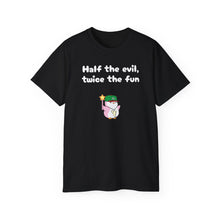 Load image into Gallery viewer, Half the Evil - Lil Pudgys - Unisex Ultra Cotton Tee

