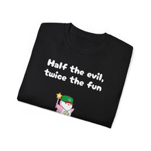 Load image into Gallery viewer, Half the Evil - Lil Pudgys - Unisex Ultra Cotton Tee
