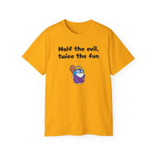 Load image into Gallery viewer, Half the Evil - Lil Pudgys - Unisex Ultra Cotton Tee
