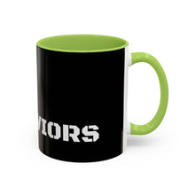 Load image into Gallery viewer, ENSLAVIORS - Rebellious Coffee Mug | Resist Your Behaviors, Gift for Activists, Motivational Mug, Office Decor, Unique Drinkware
