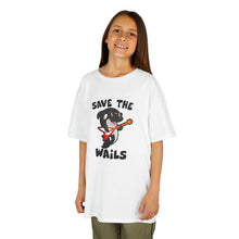 Load image into Gallery viewer, Save the Wails - Kids Heavy Cotton Tee
