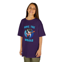 Load image into Gallery viewer, Save the Wails - Kids Heavy Cotton Tee
