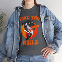 Load image into Gallery viewer, Save the Wails - Unisex Heavy Cotton Tee

